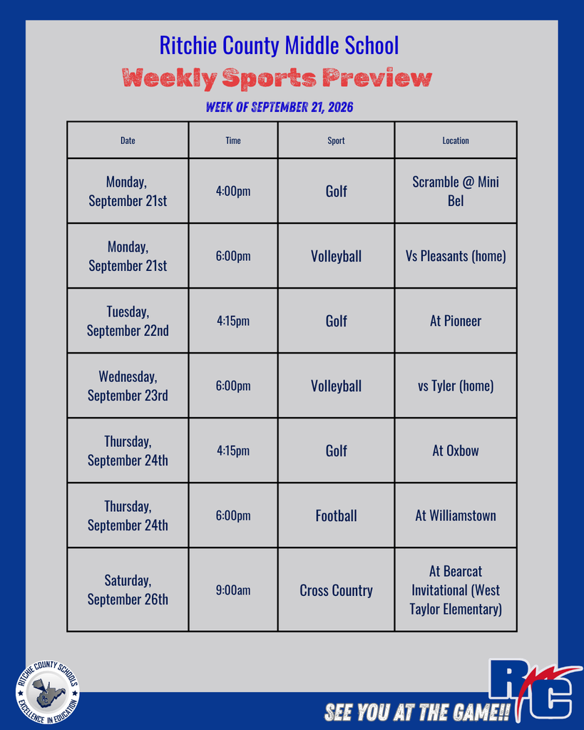 Weekly Sports Preview