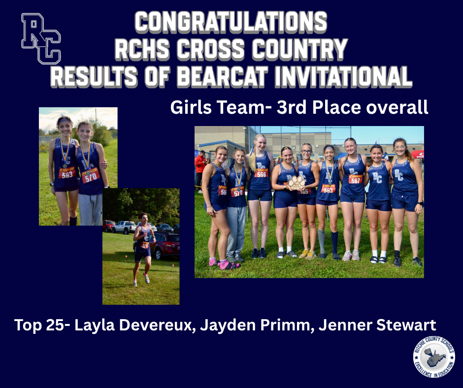 RCHS Cross Country Results from Bearcat Invitational