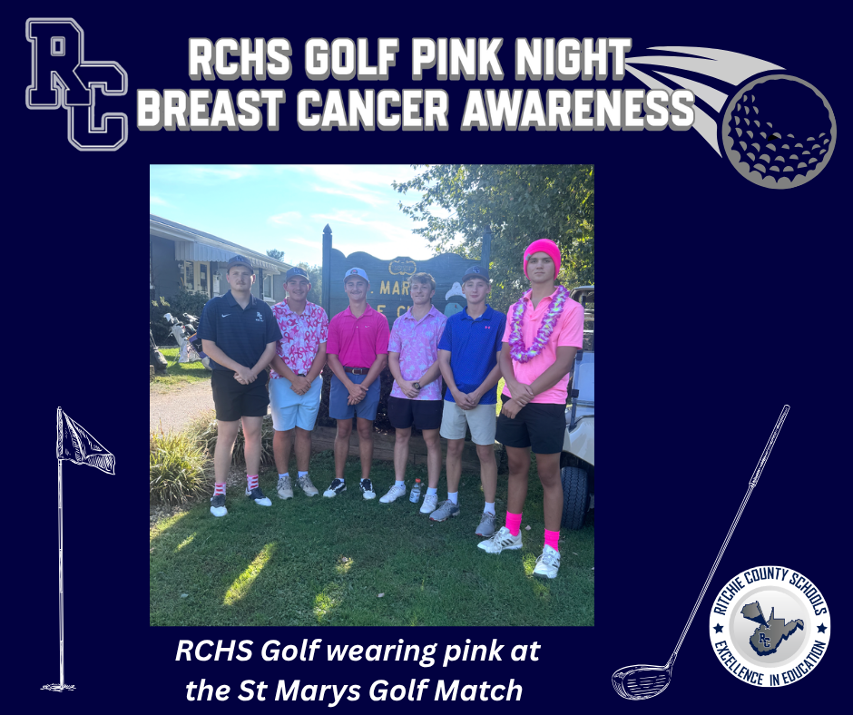 RCHS wearing their pink!