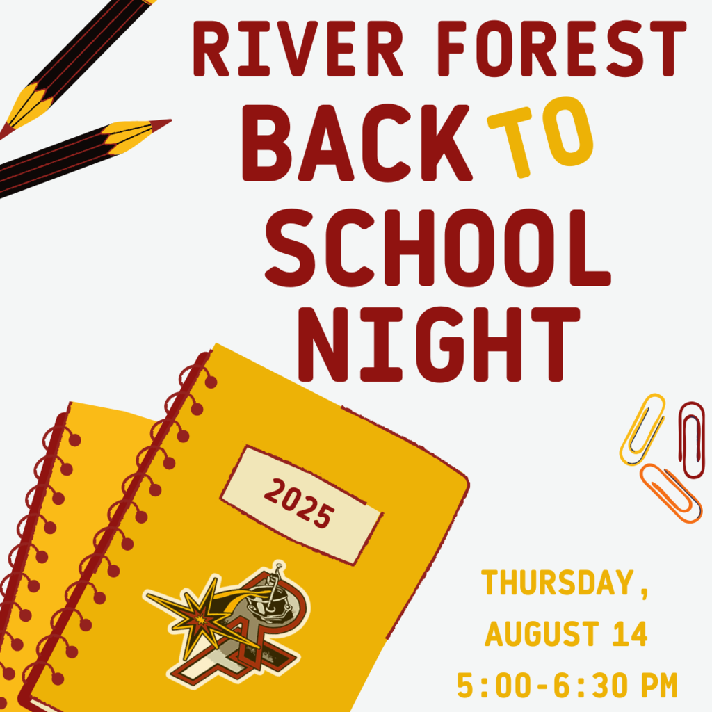 back to school night (RF) flyer