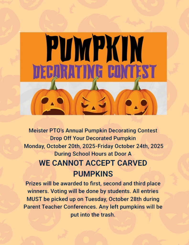 PTO Pumpkin Decorating Contest
