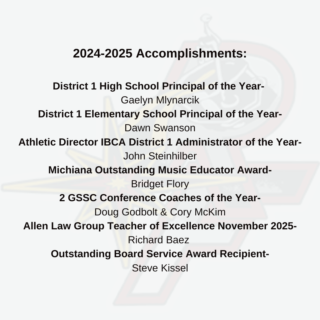 2024-2025 accomplishments
