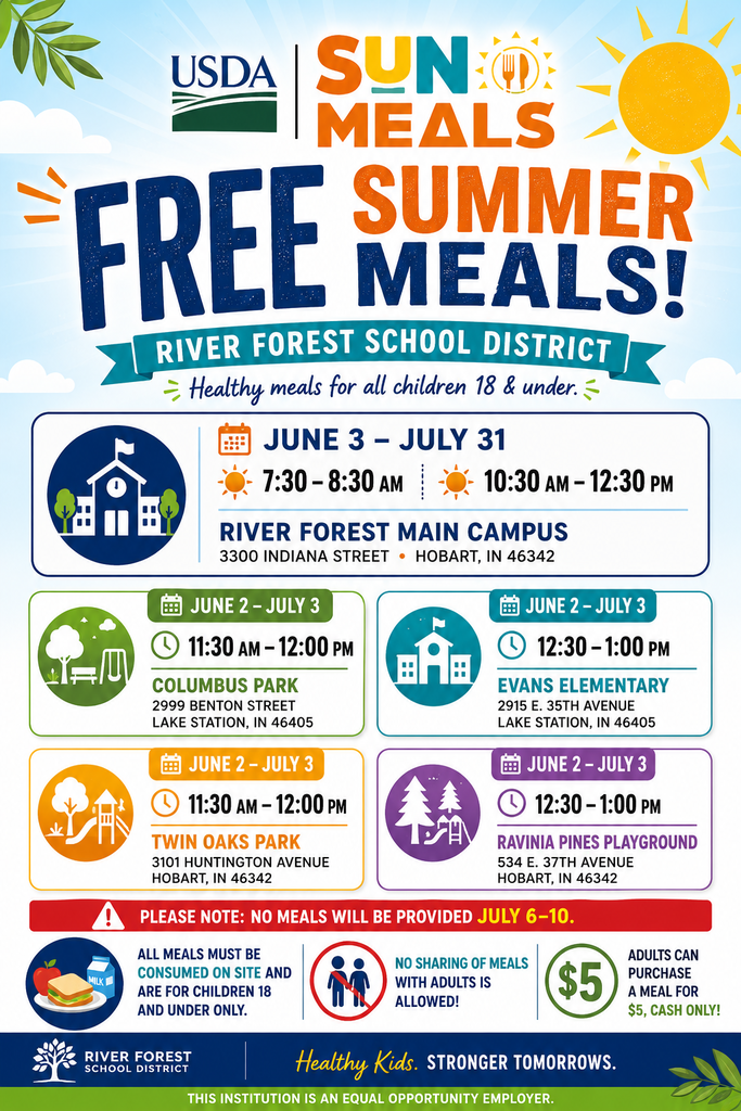 Free Summer Meals Flyer