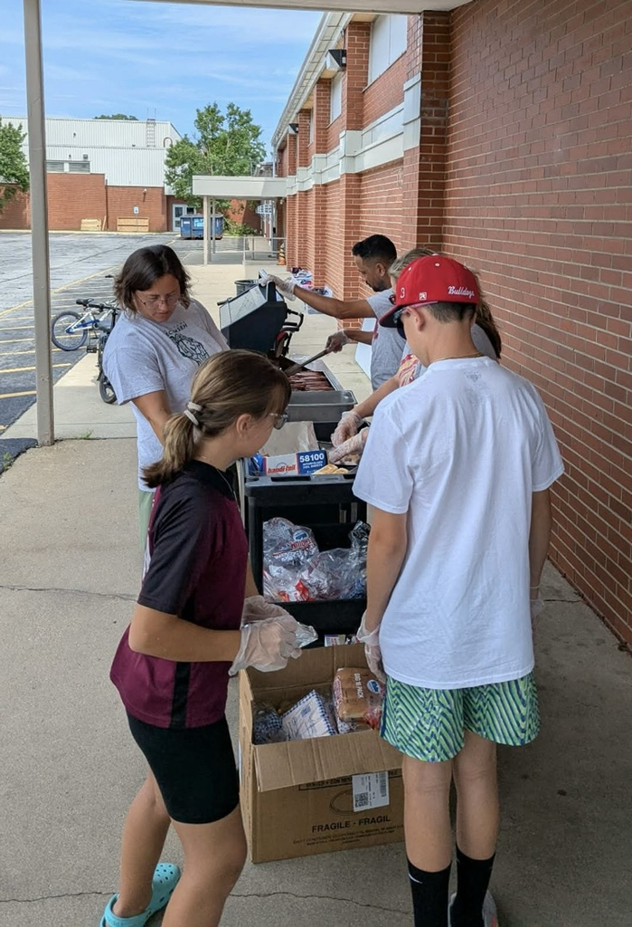 meister cookout day 2 families and staff serving another day to the community