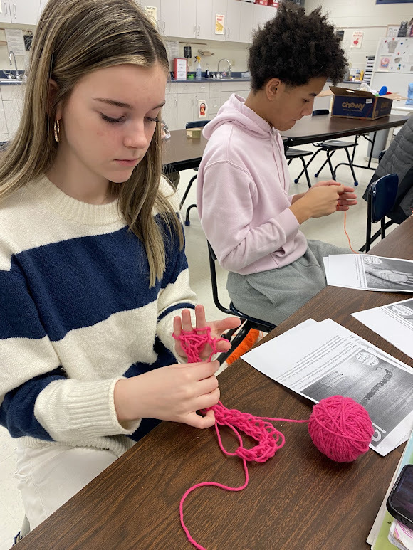 knitting 
