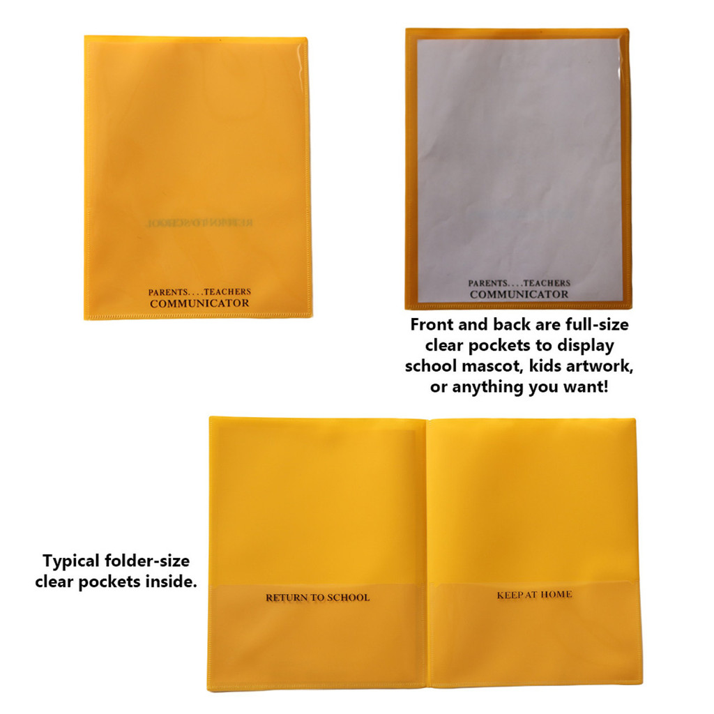 This is what the yellow folders looks like