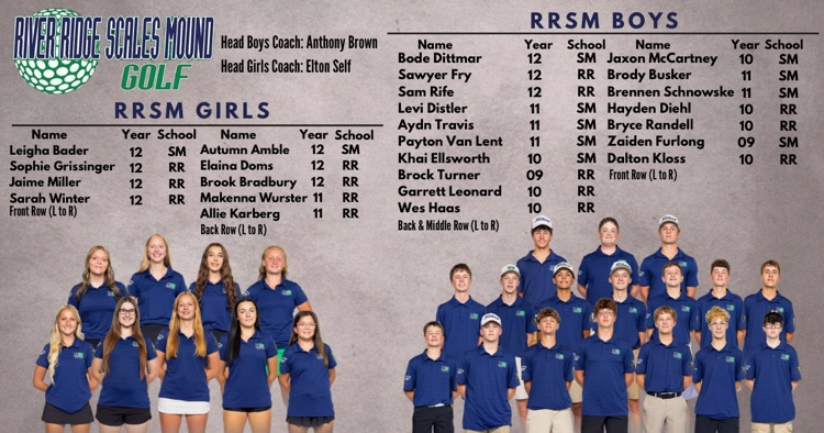 golf roster