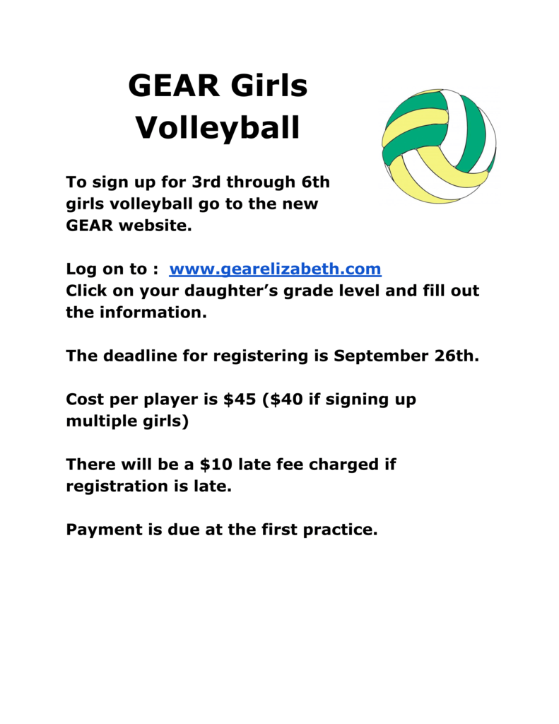GEAR Volleyball 2025