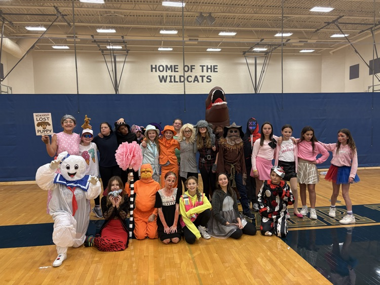 6th graders on Halloween.