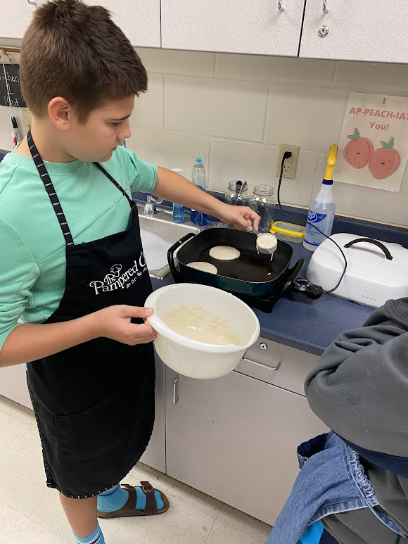 8th Grade Foods Class