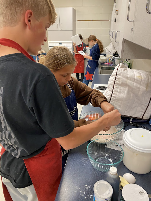 8th Grade Foods Class