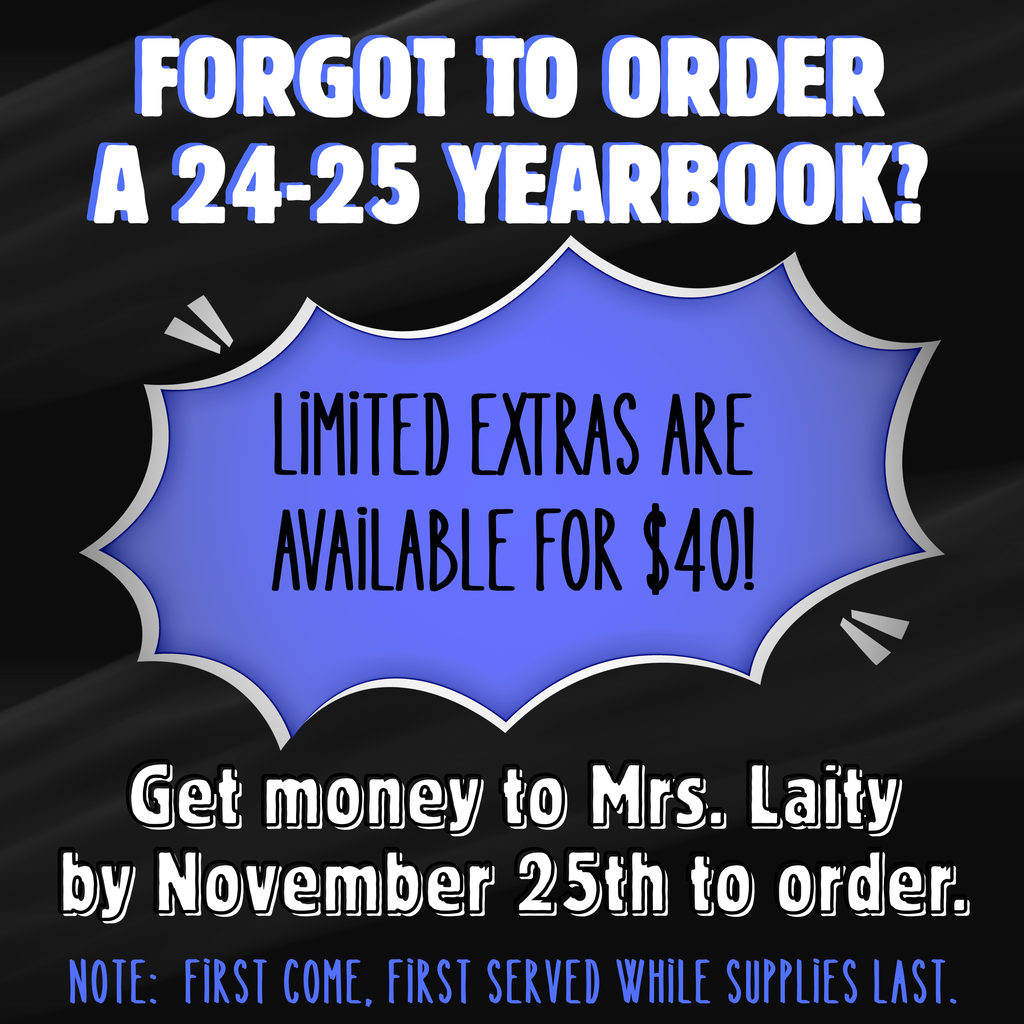 24/25 yearbook late orders