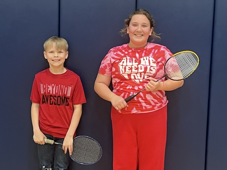Elementary school badminton champions!