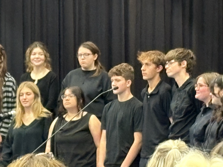 High school choir.