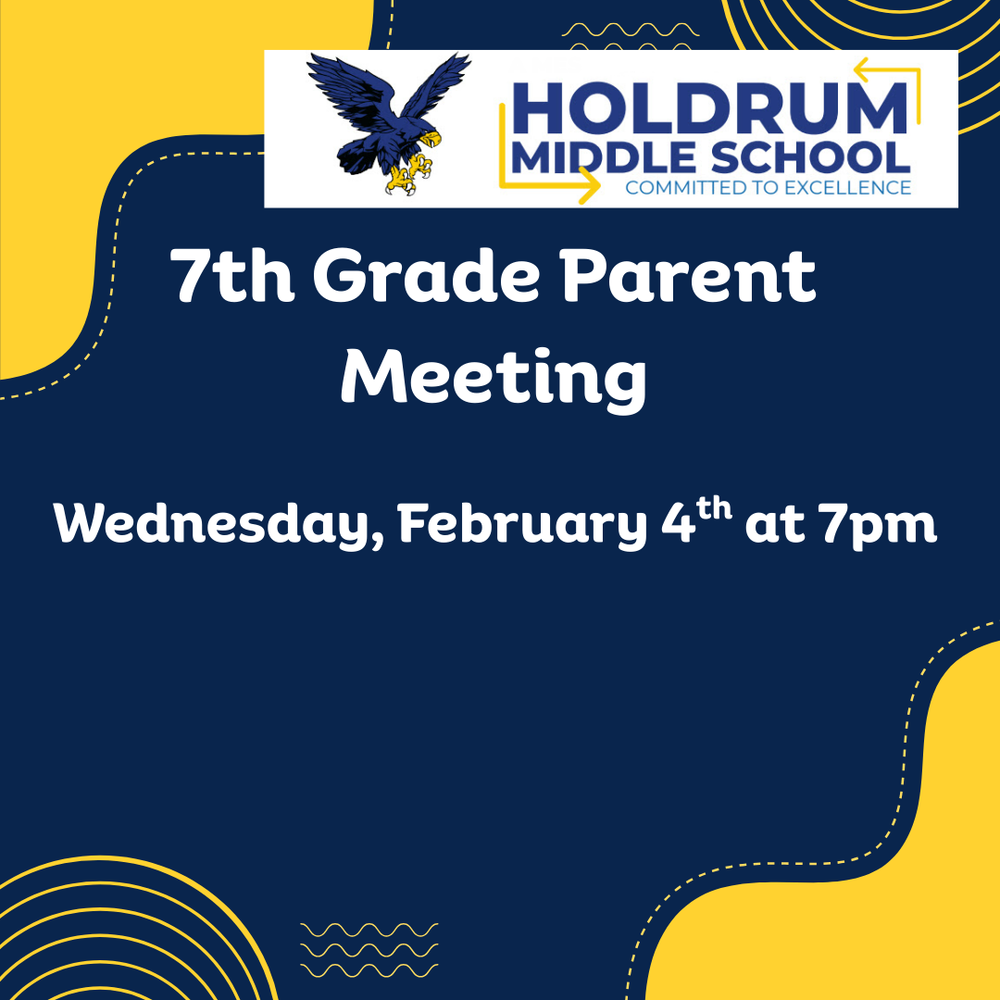 7th gr parent mtg