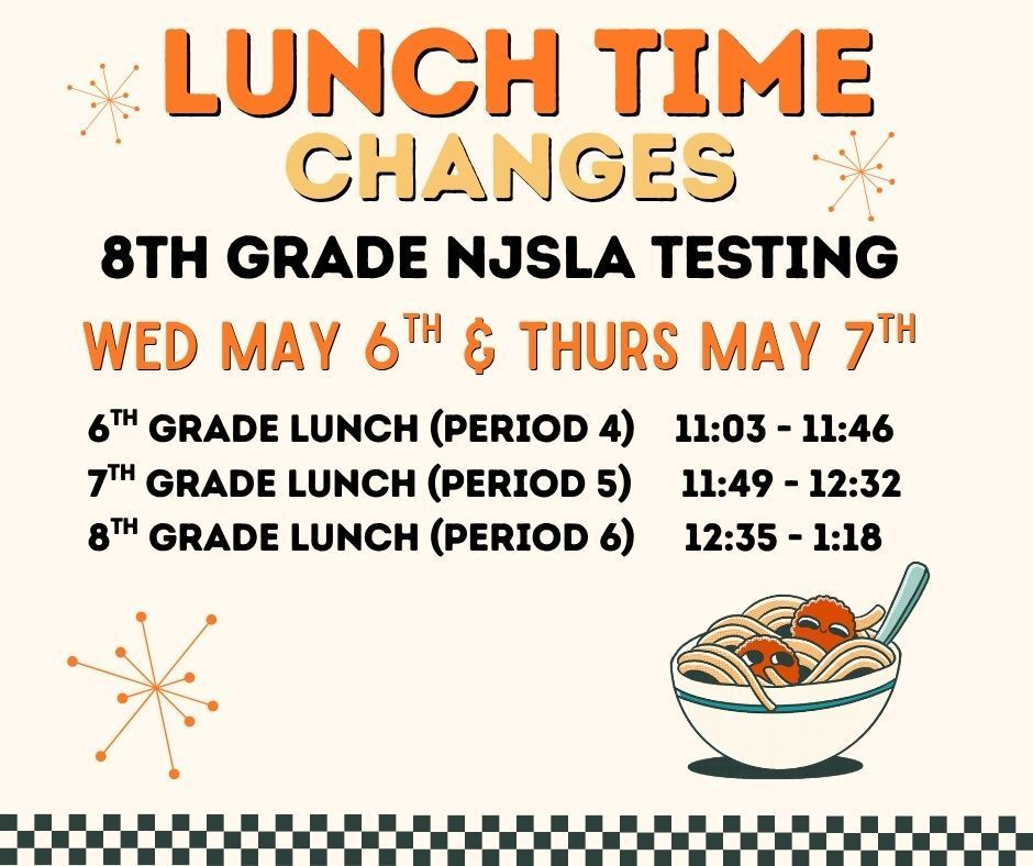Lunch Changes