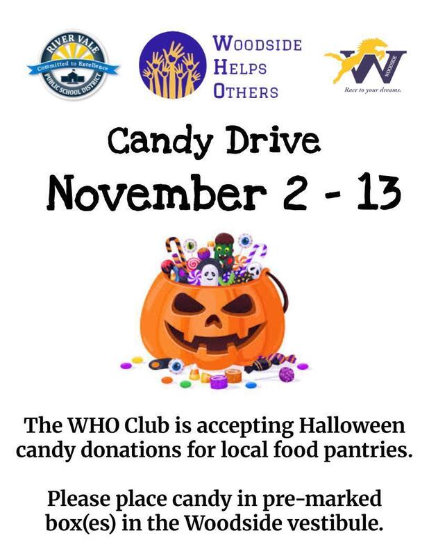 WHO Club Candy Drive