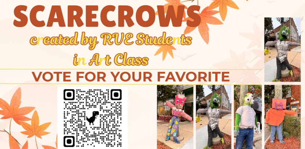 Vote for your favorite scarecrow created by RVE Students