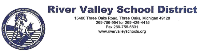 River Valley School District Letterhead.