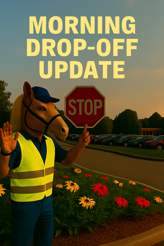 Morning Drop-Off Update - 2nd thru 5th Graders can be dropped by main office door and walk to playground door themselves.