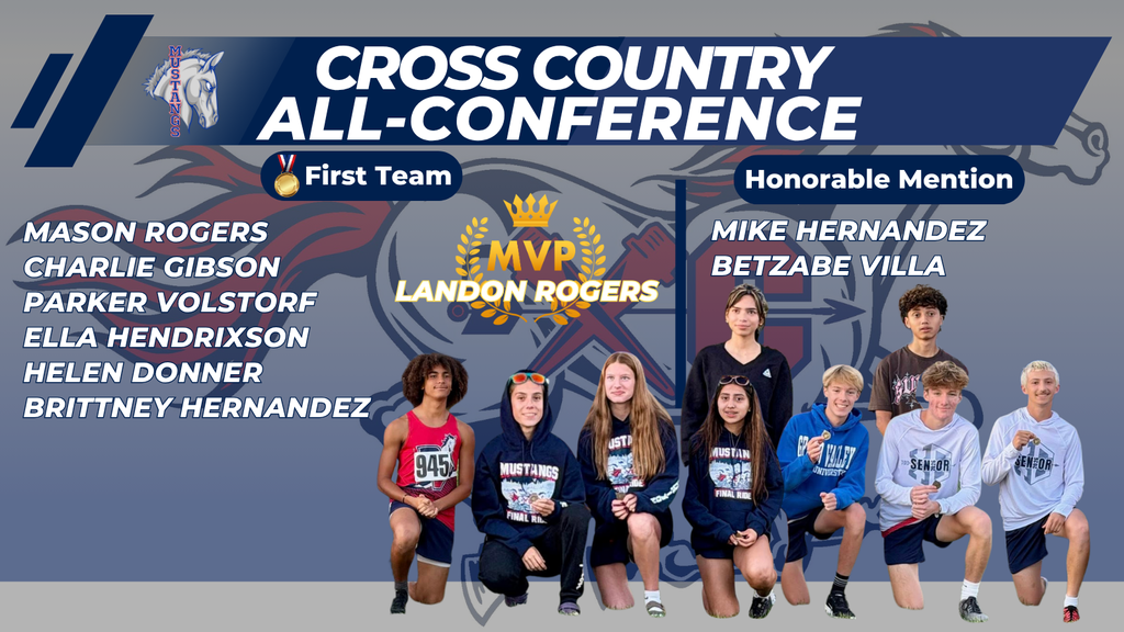 All conference cross country runners