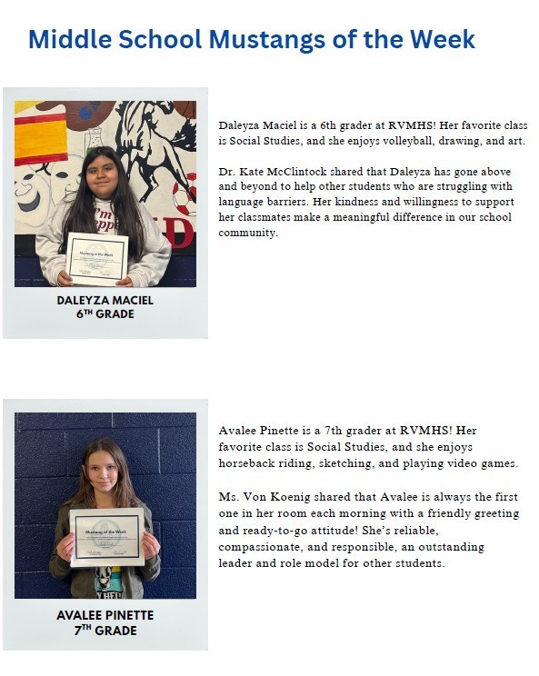 mustangs of the week