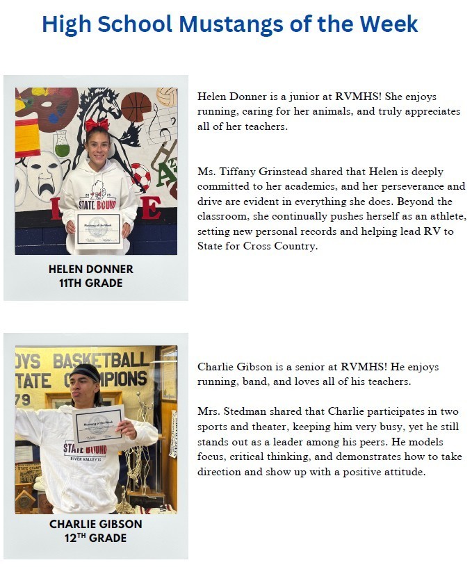 mustangs of the week