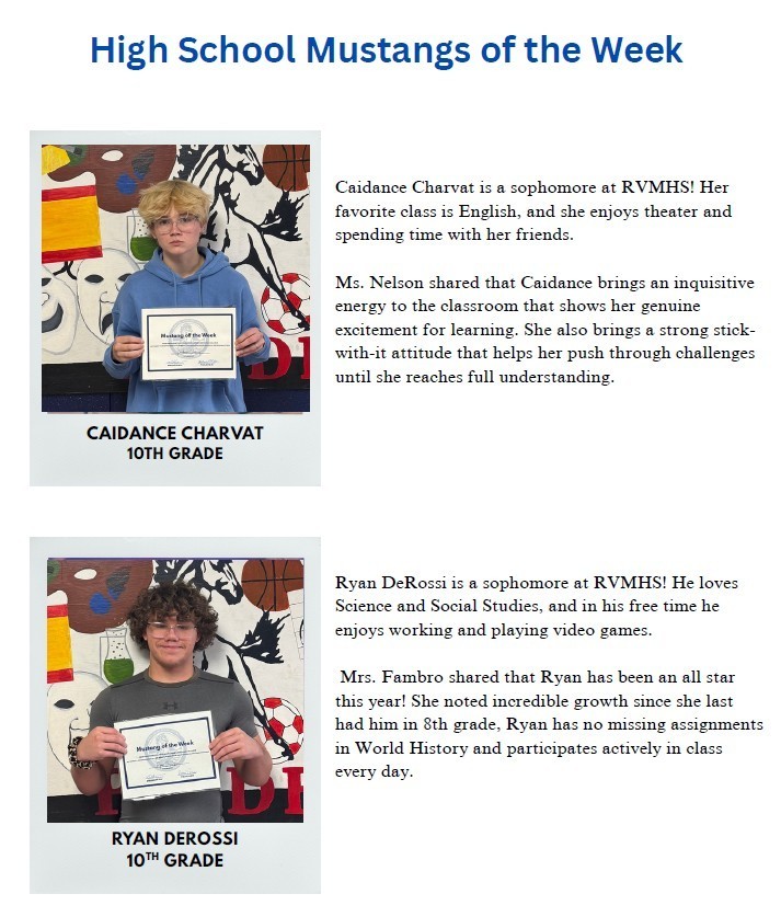 mustangs of the week