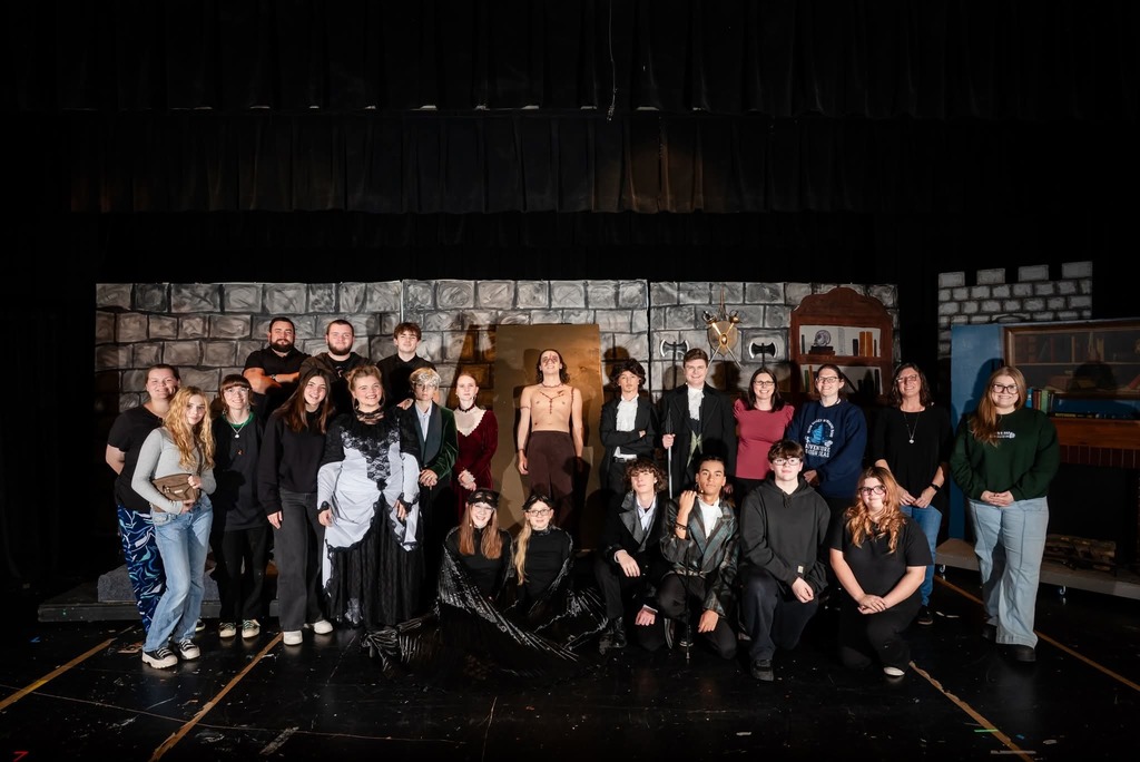 Check out our fabulous cast of I AM FRANKENSTEIN! #mustangpride