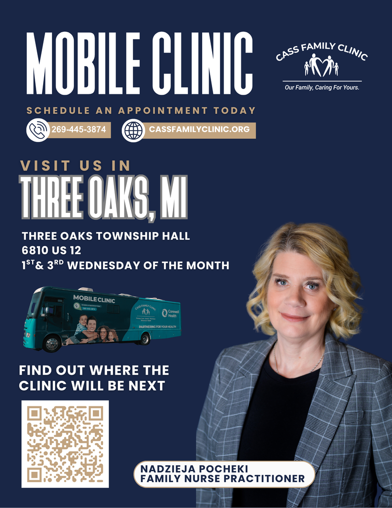 MOBILE CLINIC Flyers - Three Oaks 