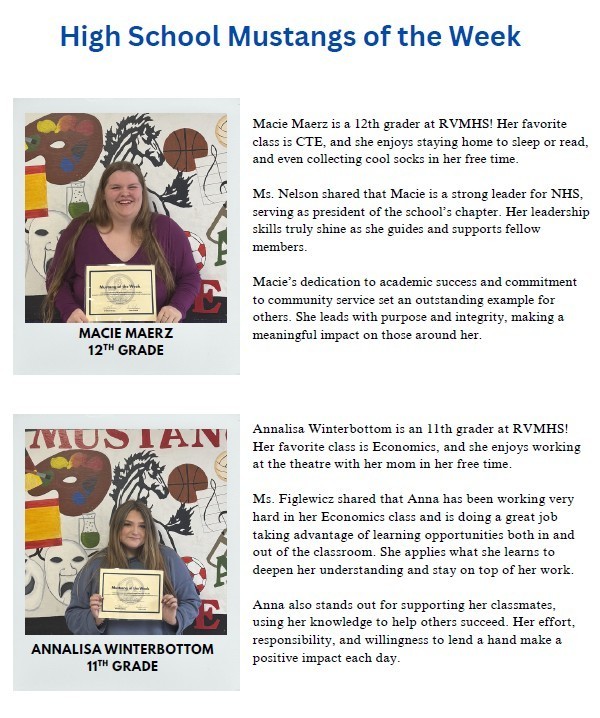 mustangs of the week