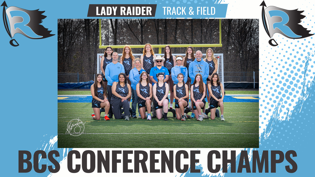 Girls track conference champs