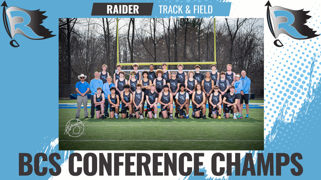 boys track conference champs