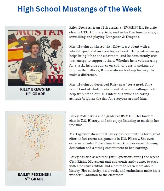 mustangs of the week