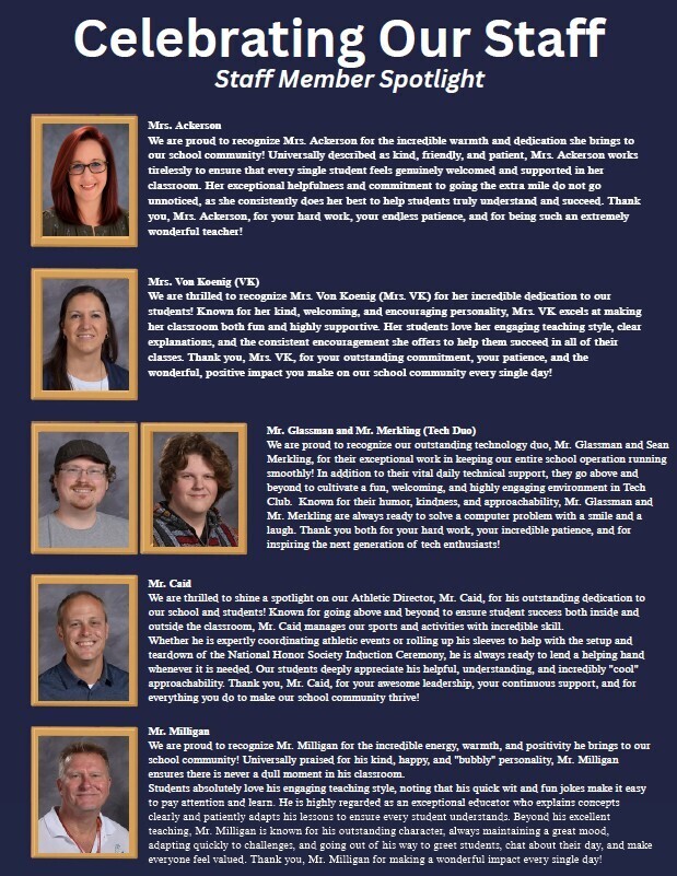 Staff Spotlight
