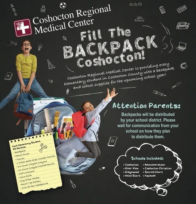fill the backpack information 