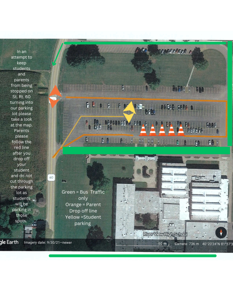 AM Drop off for students at RVHS
