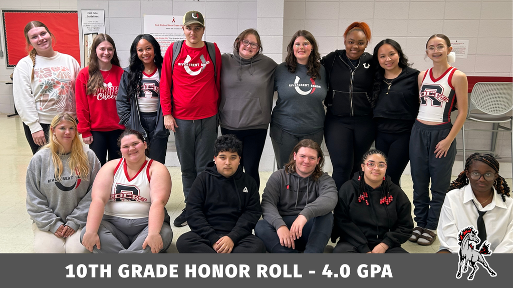 Congratulations to Rivercrest 7th-12th grade students who achieved honor roll (3.25 & higher GPA) for the first quarter! 🎉📚🏆 *Some students were unavailable for the photos.