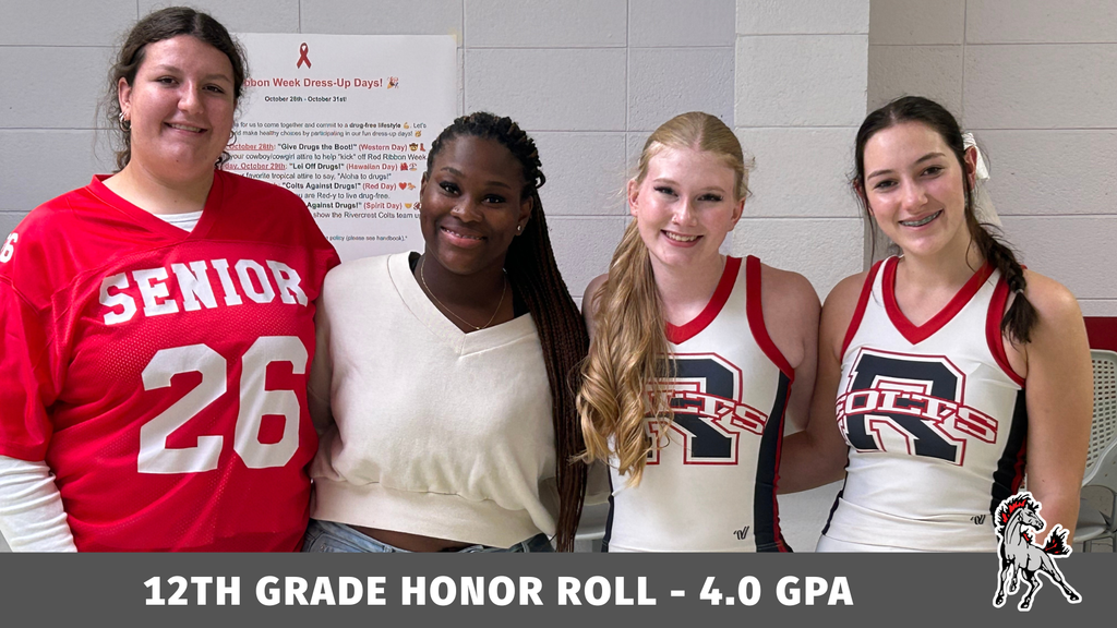 Congratulations to Rivercrest 7th-12th grade students who achieved honor roll (3.25 & higher GPA) for the first quarter! 🎉📚🏆 *Some students were unavailable for the photos.
