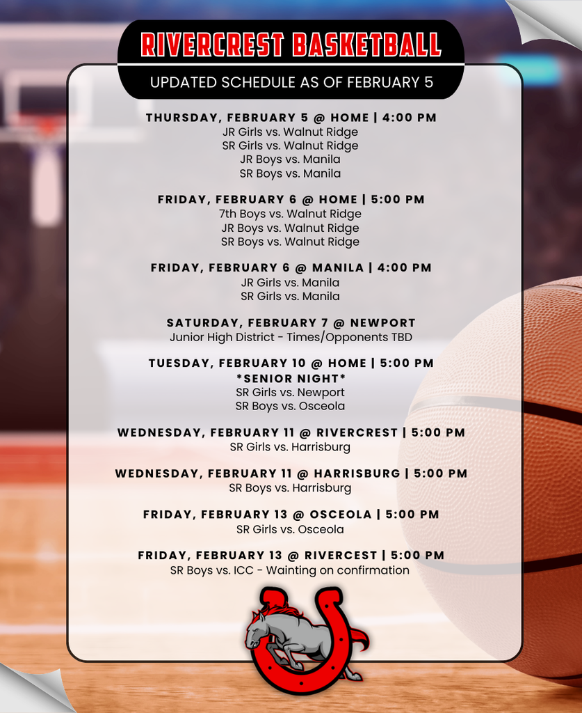 basketball schedule