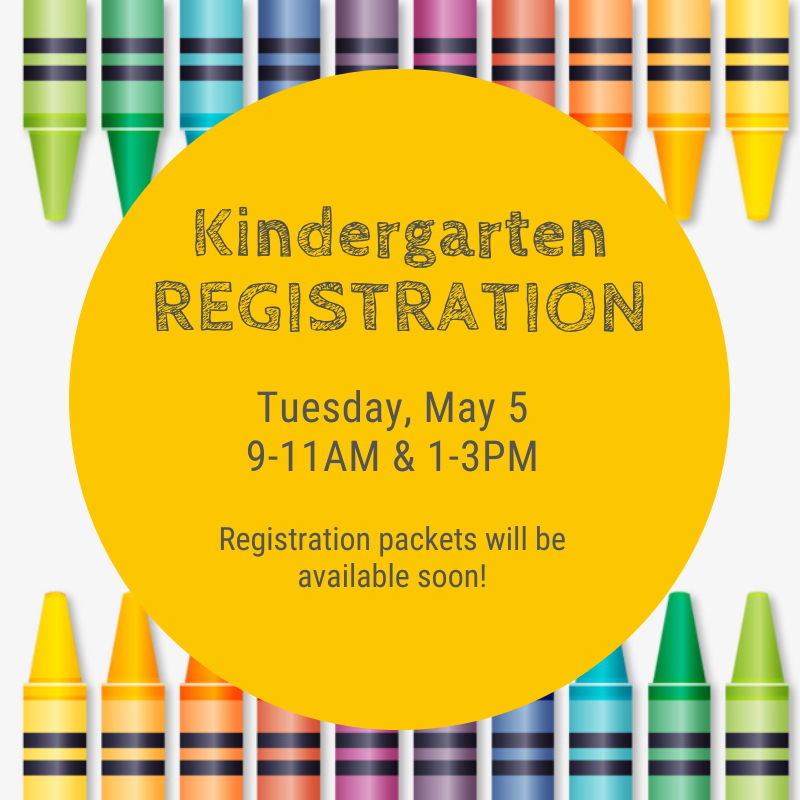 kindergarten registration - save the date