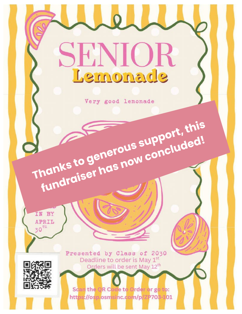 fundraiser concluded - thanks to generous support