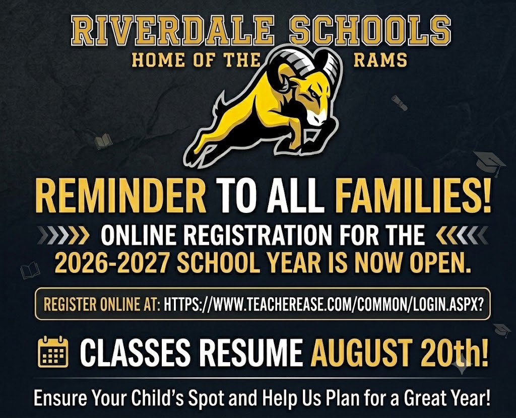 Online Registration reminder