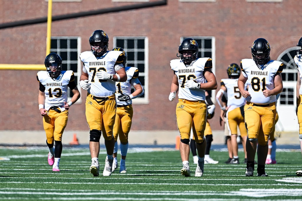 Riverdale players take the field