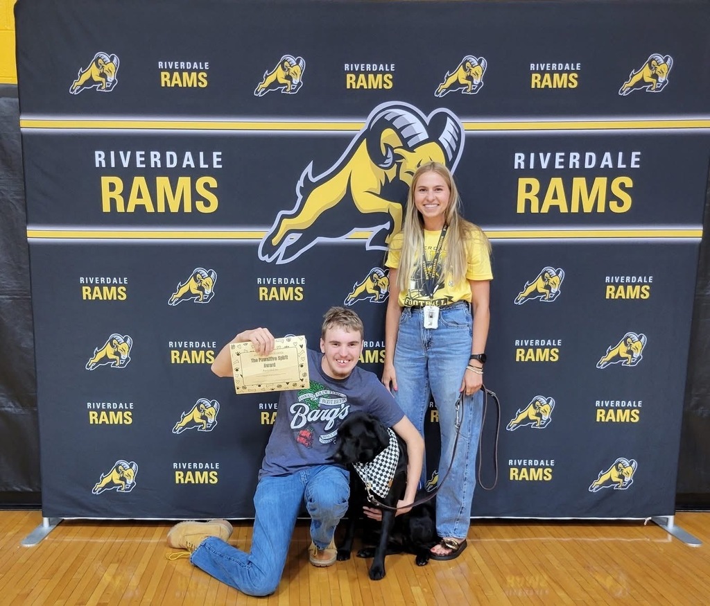 Dylan won the first Pawsitive Spirit Award!
