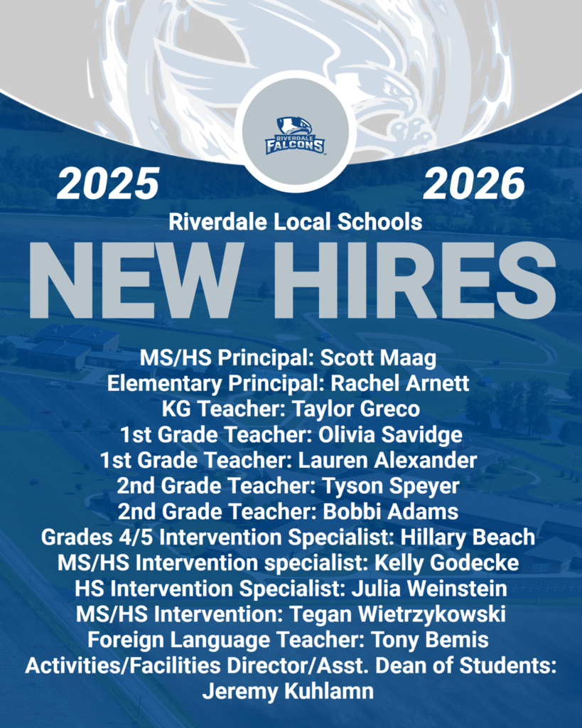 New Hires for the 2025-2026 School Year 7517165