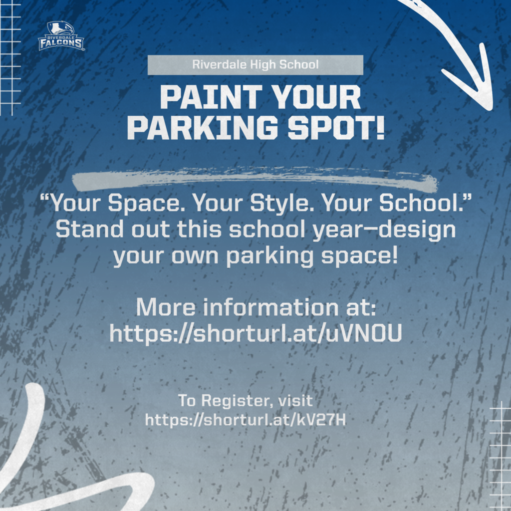 🎨 Riverdale Local Schools Presents: Paint Your Parking Spot!