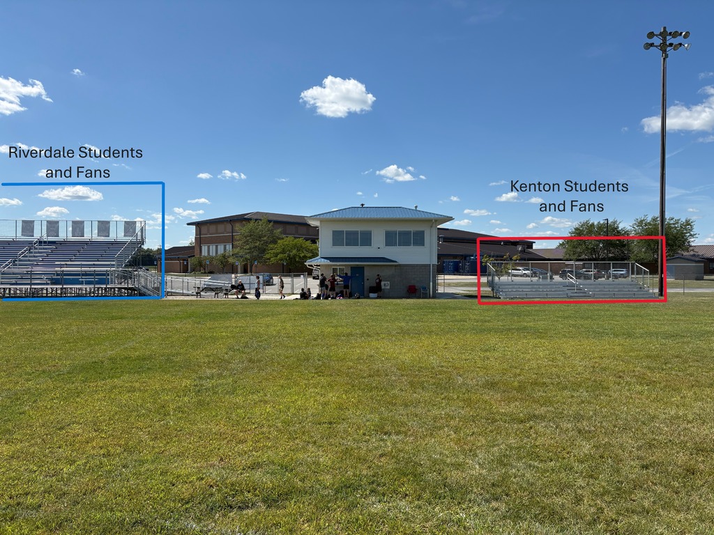Stands for bleachers change for Kenton game