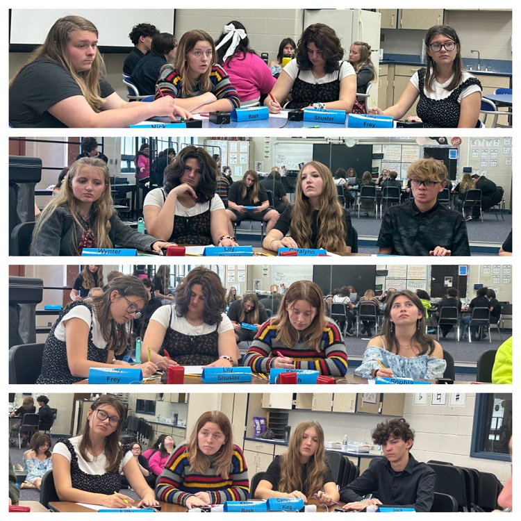 collage of quiz bowl team