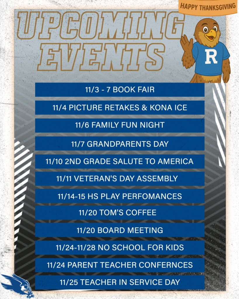 Upcoming Events for November 2025 Enewsletter